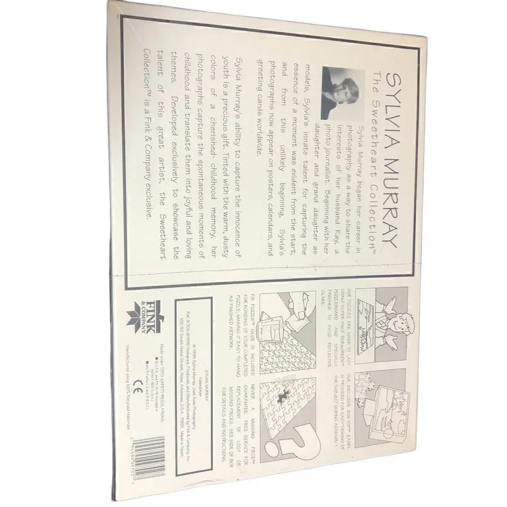 Sylvia Murray The Sweetheart Collection 1000 Piece Puzzle With Fix Puzzle Glue